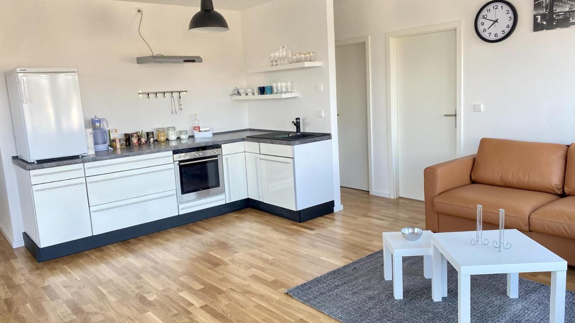 Schoenes Erwachen Im Frankfurter Penthouse Frankfurt am Main Buitenkant foto